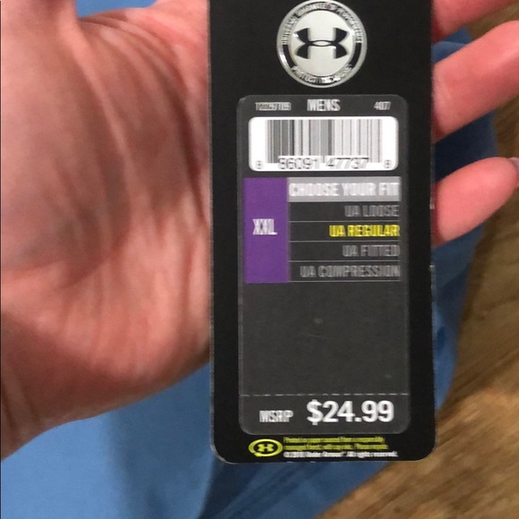 NWT UNDER ARMOUR Men’s XXL performance t-shirt - Picture 3 of 3